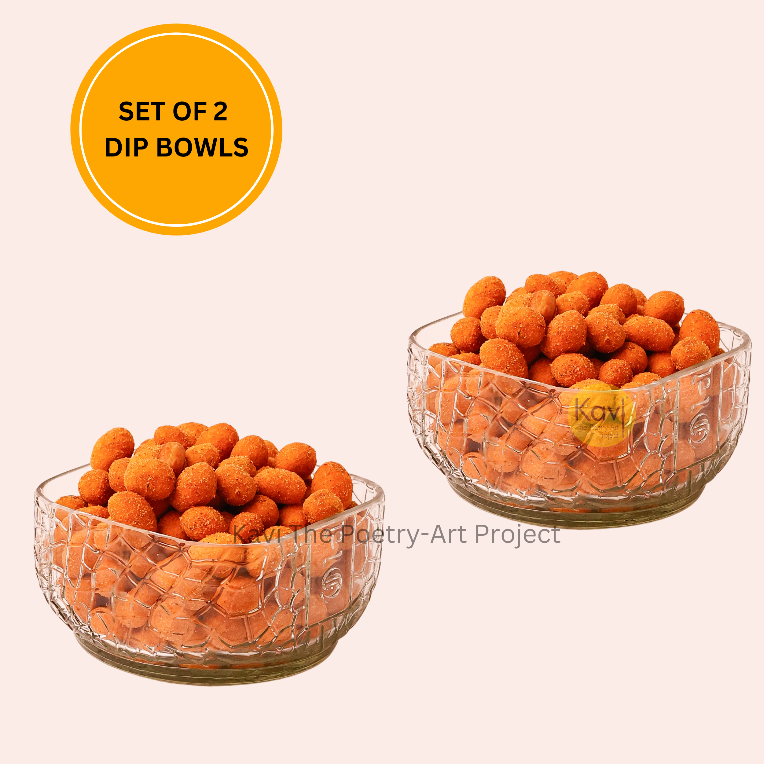 Old Monk Dip Bowls ( Set of 2 )
