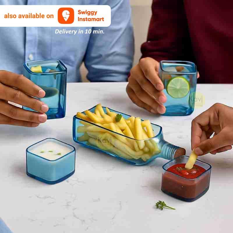 Kavi Bombay Sapphire Serving Set