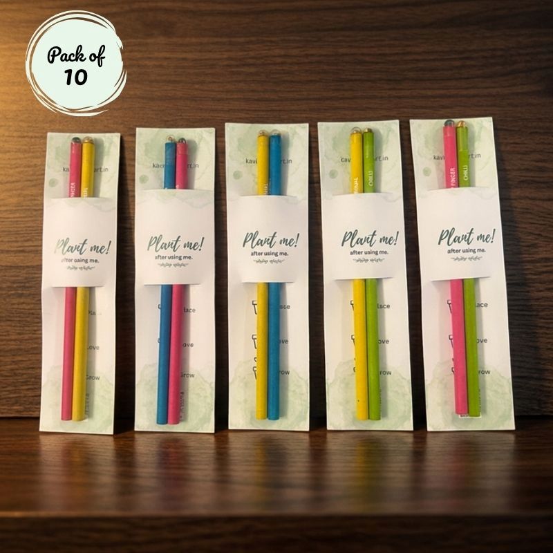 Plantable Seed Pencils With Sleeve