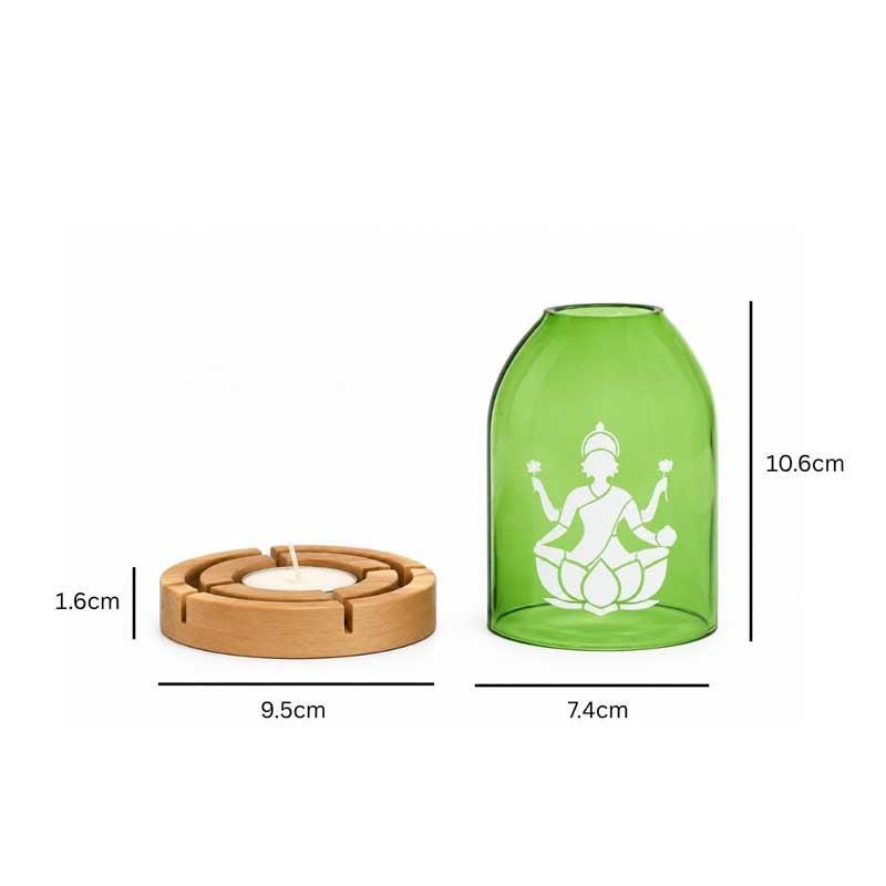 Laxmi Ganesha Tea Light Holders