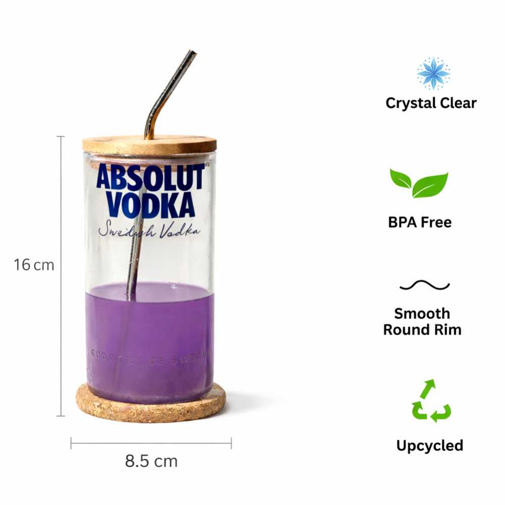 Absolut Sipper Gift Hamper by Kavi The Poetry-Art Project, featuring a bottle of Absolut vodka and assorted glassware and accessories.