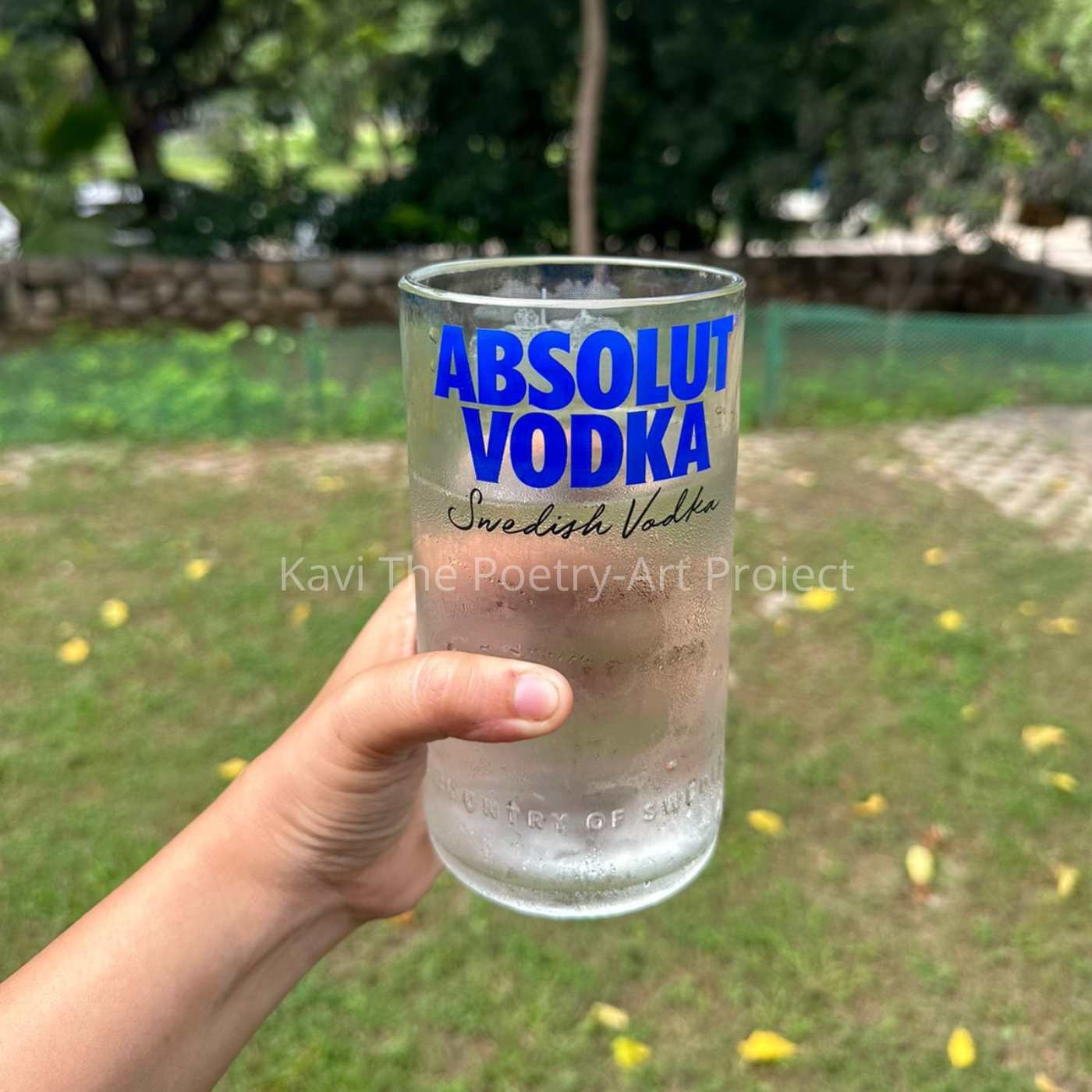 Kavi Upcycled Absolut Big Glass