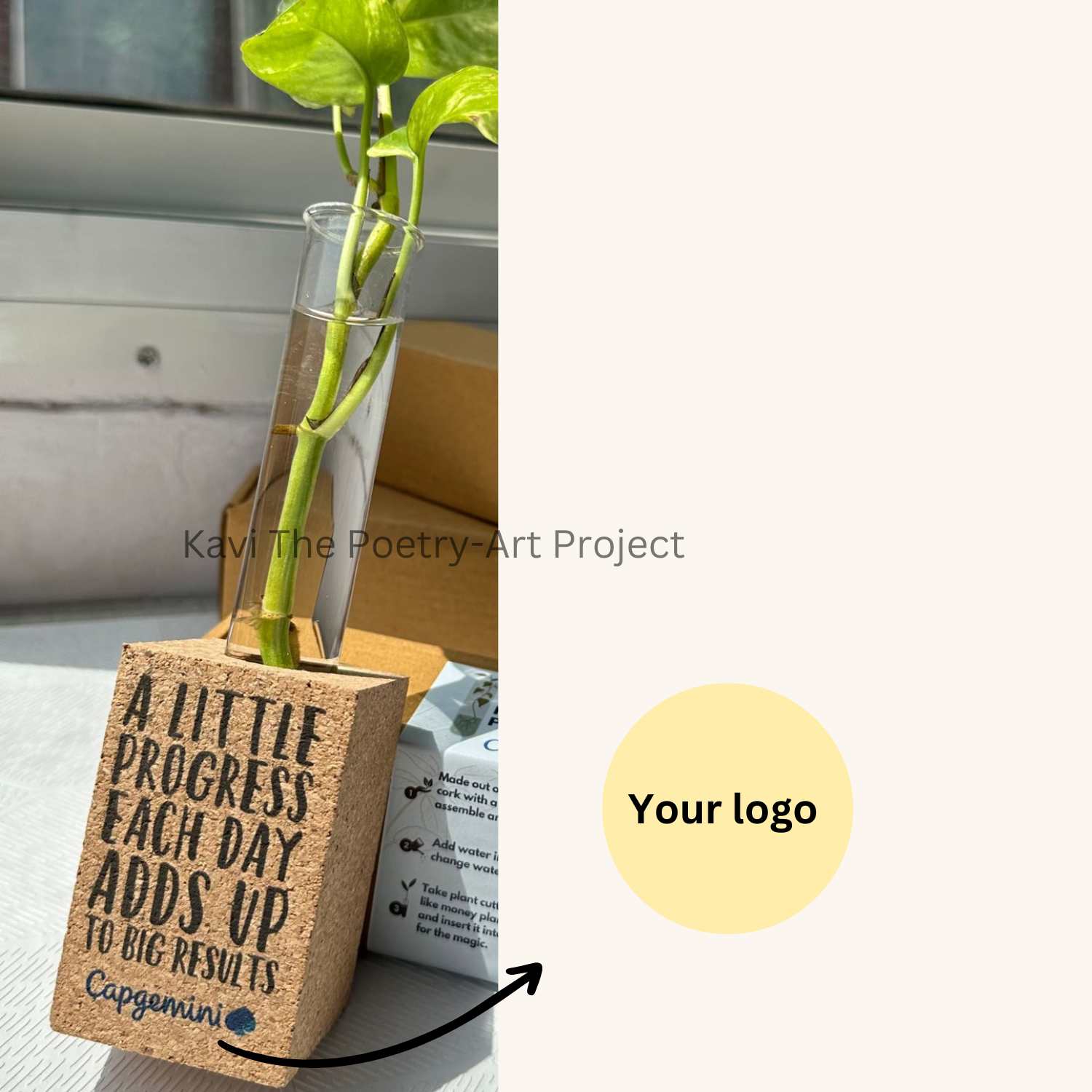 Customised Green Diwali Gift Box