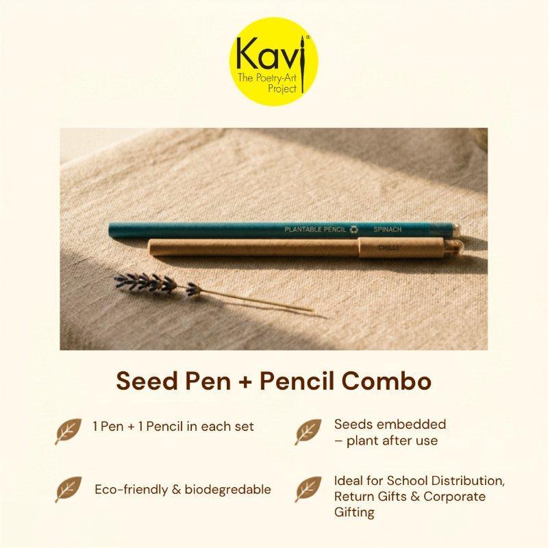 Plantable Seed Pen & Pencil