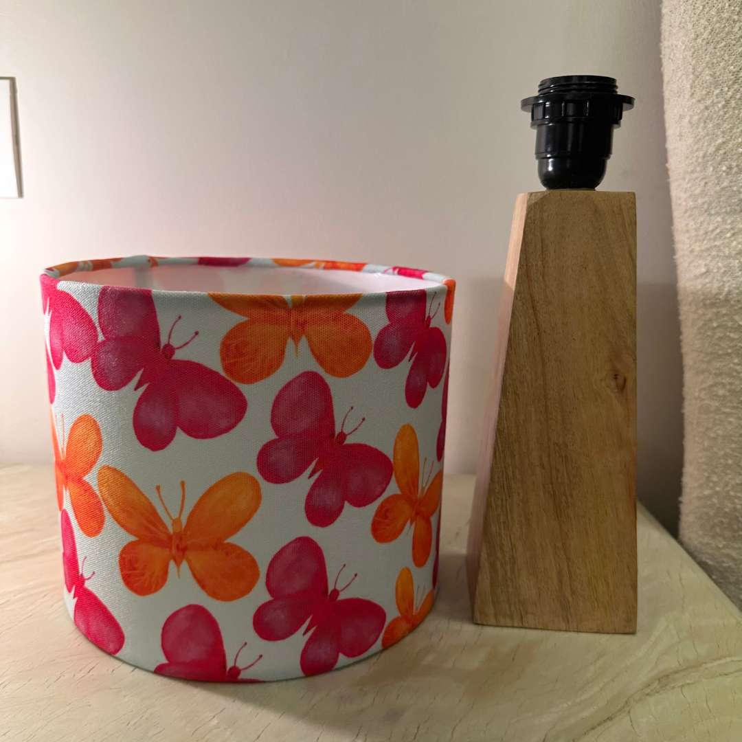 Bedside Lamp Shade (Square Base)