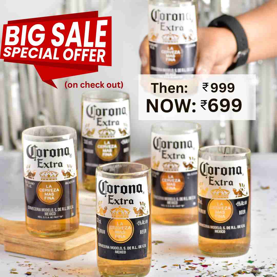 Kavi Corona Glasses (Set of Six)