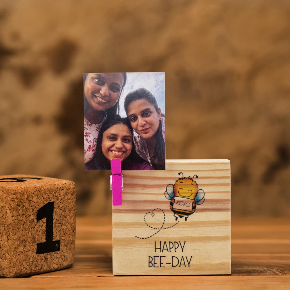 Happy Birthday Table Photo Frame