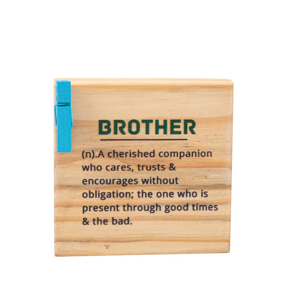 Best Brother Table Photo Frame