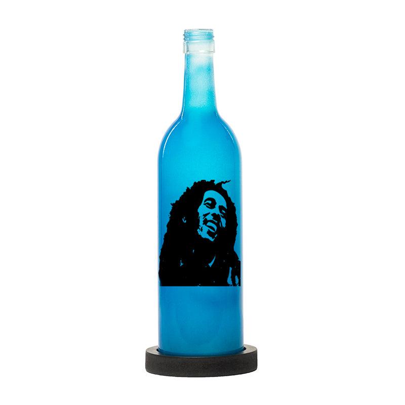 Bob Marley Inlit Lamp (Blue)
