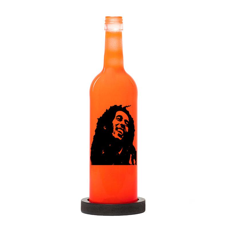 Bob Marley Inlit Lamp (Orange)