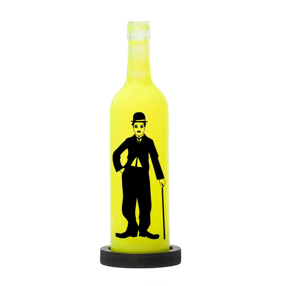 Charlie Chaplin Inlit Lamp (Fl. Yellow)