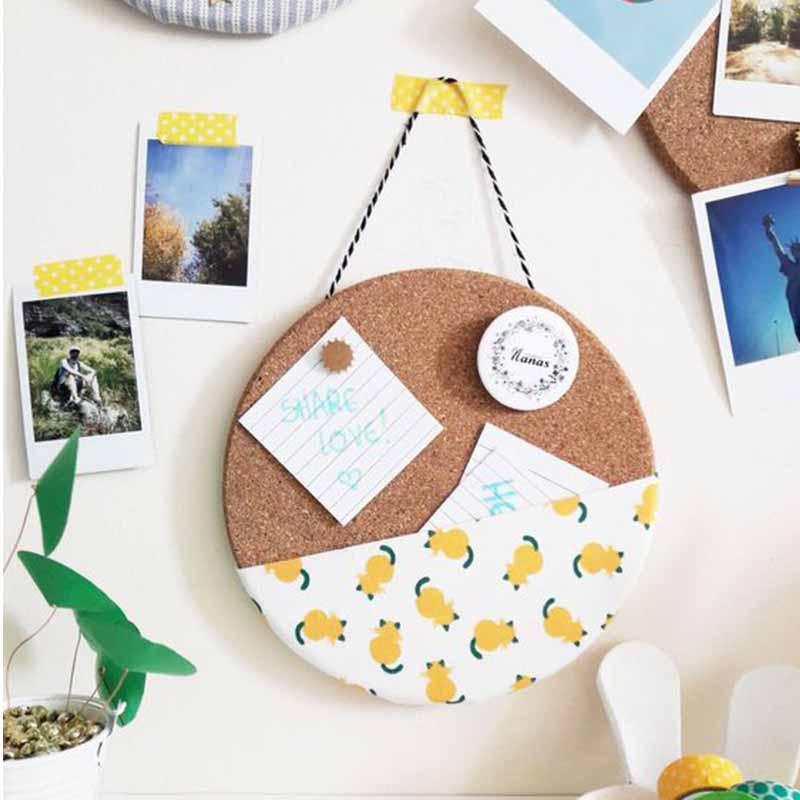 Kavi Multipurpose Natural Cork Mat (Set of 6 )