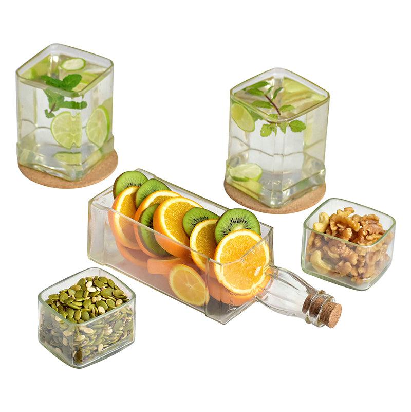 Jack Daniel Bottle Serving Set