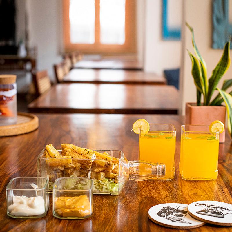 Jack Daniel Bottle Serving Set