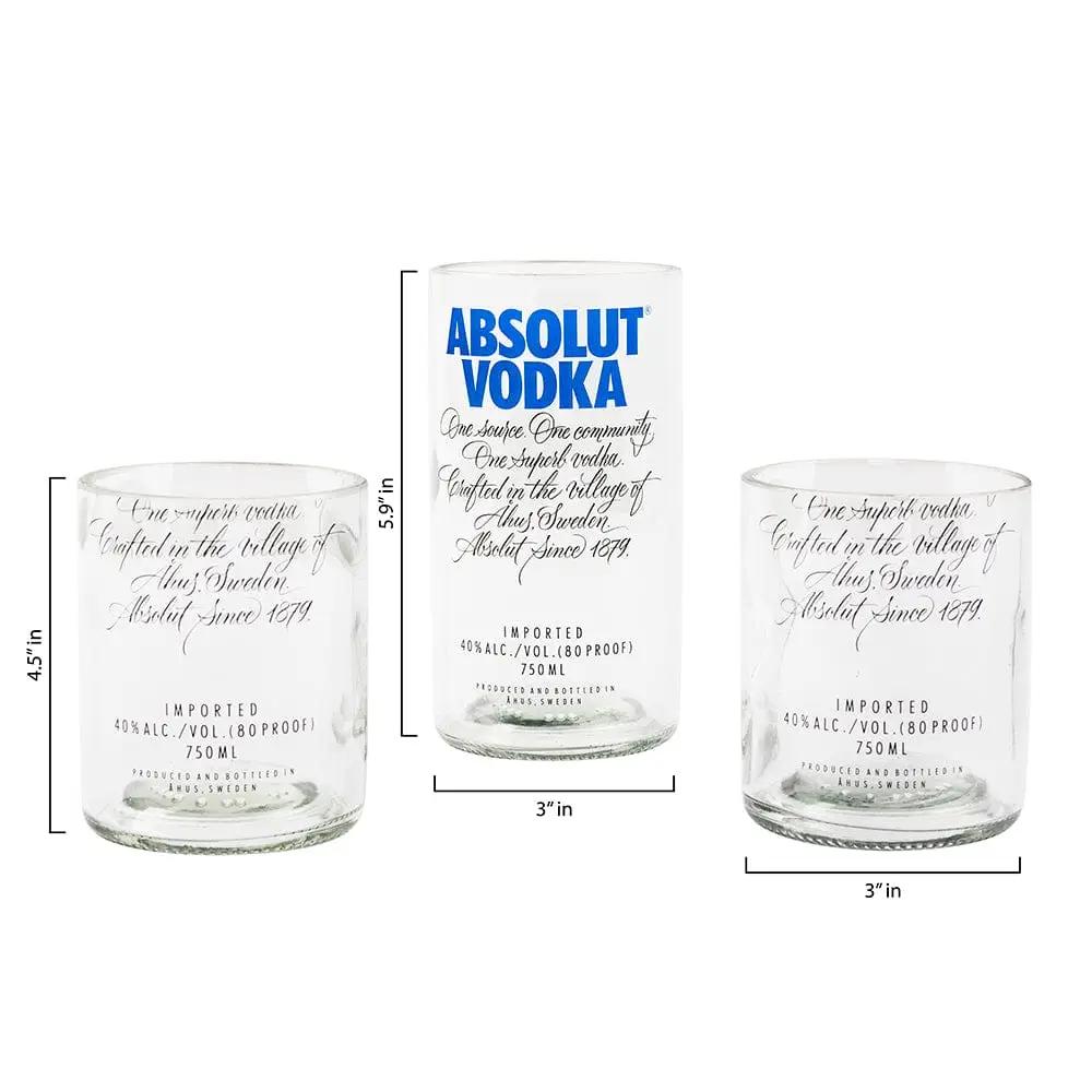 Kavi Absolut Glasses (Set of Three)