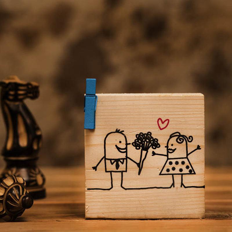 Flowers for Friends Table Photo frame