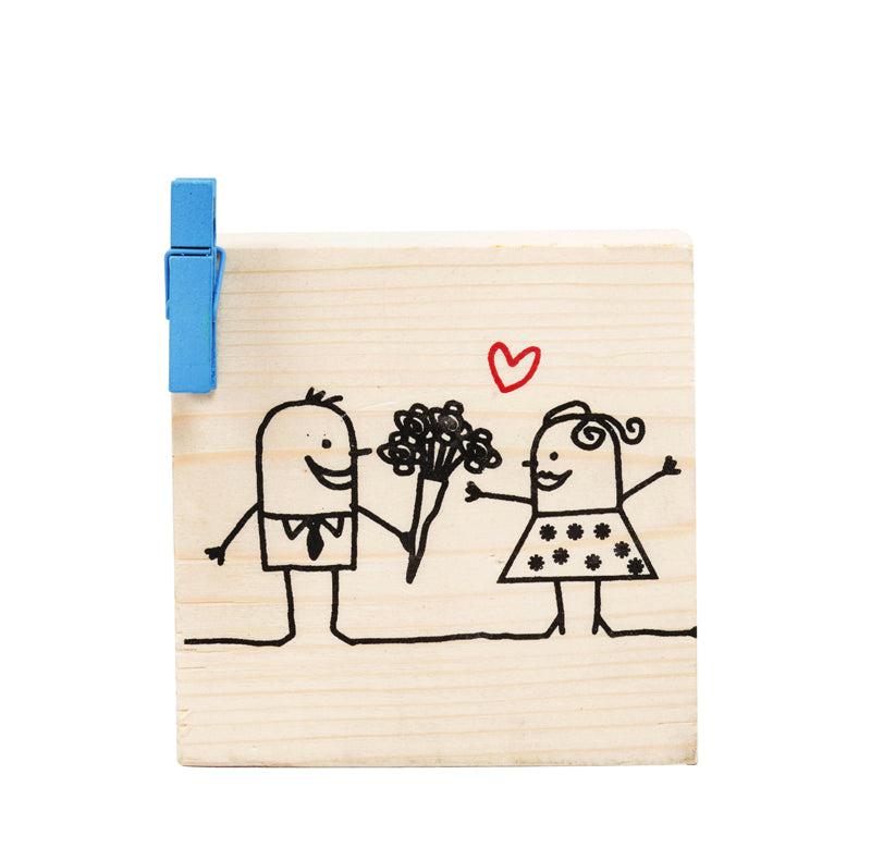 Flowers for Friends Table Photo frame