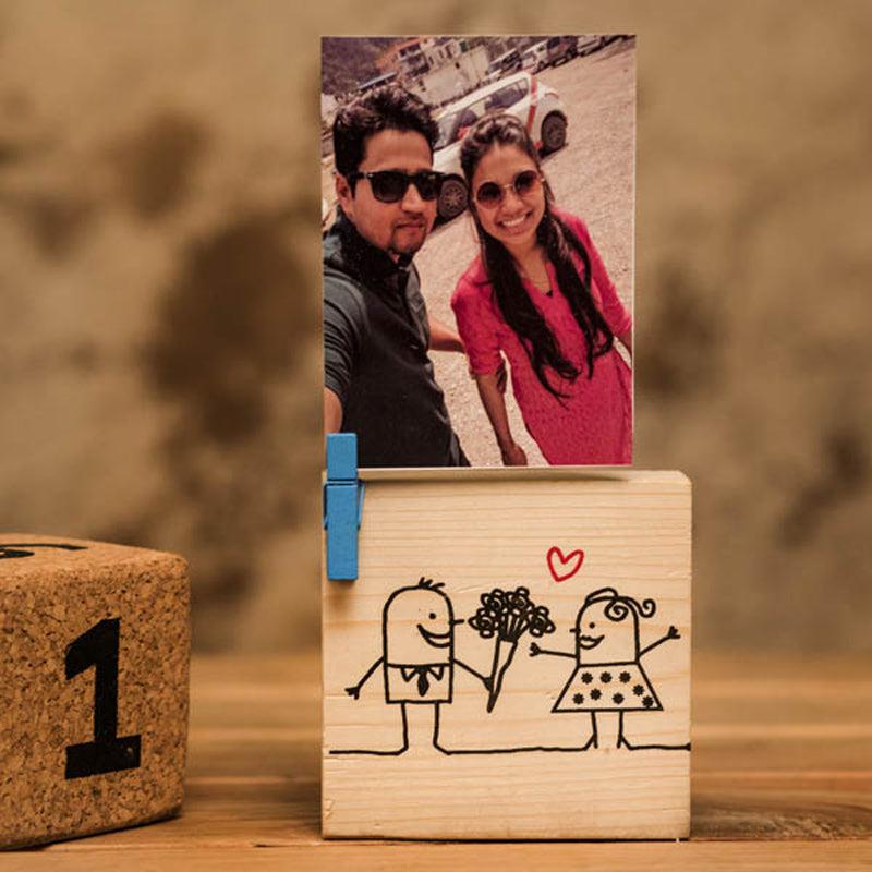 Flowers for Friends Table Photo frame