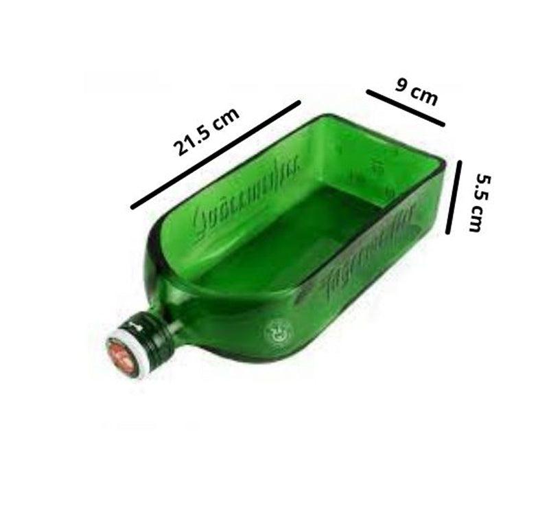 Kavi Jagermeister Bottle Platter With Glasses