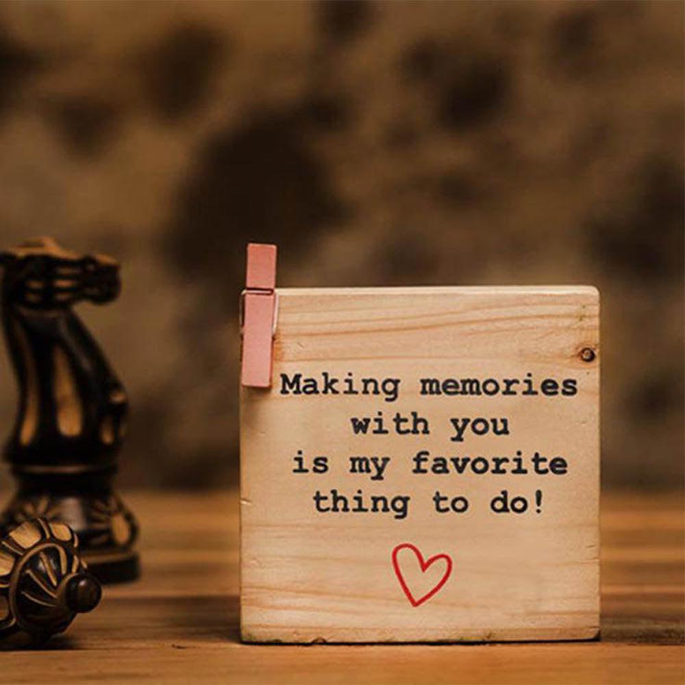 Favourite memories table photo frame