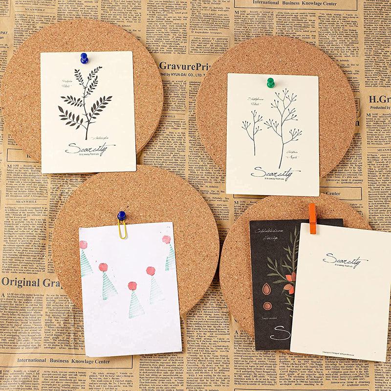 Kavi Multipurpose Natural Cork Mat (Set of 6 )