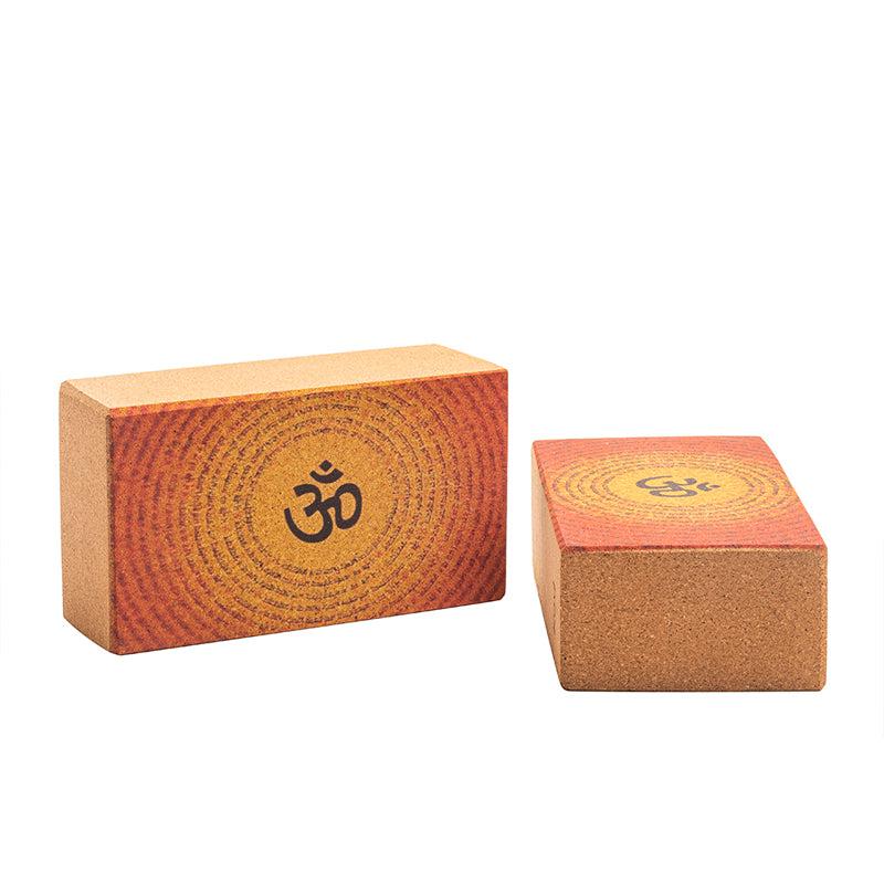 Kavi Om Cork Yoga Bricks (Set of 2)