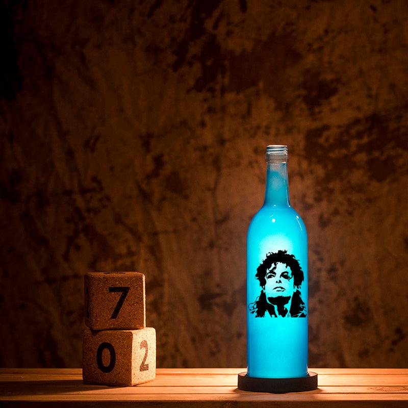 Michael Jackson Inlit Lamp (Blue)