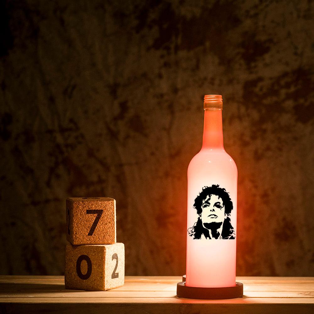 Michael Jackson Inlit Lamp (Orange)