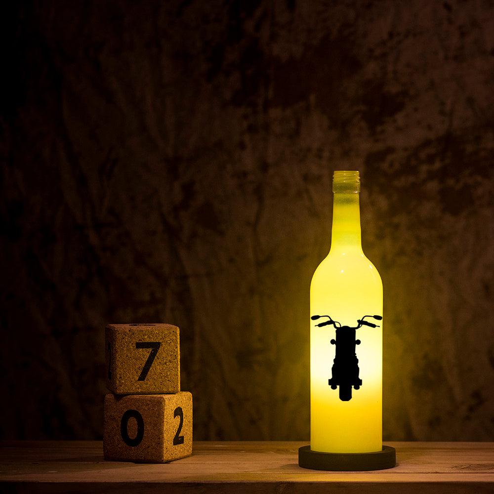 One For The Road Inlit Lamp (Yellow)