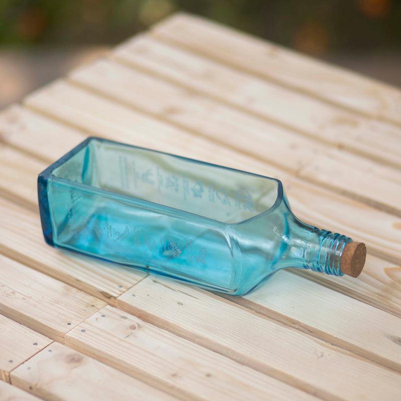 Sapphire Bottle Planter (Table Top)