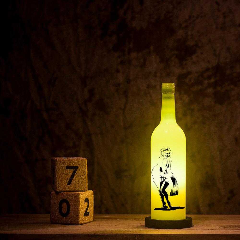 Standing -Marilyn Inlit Lamp (Fl. Yellow)