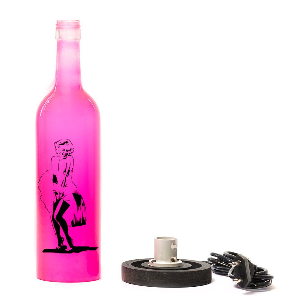 Standing -Marilyn Inlit Lamp (Pink)