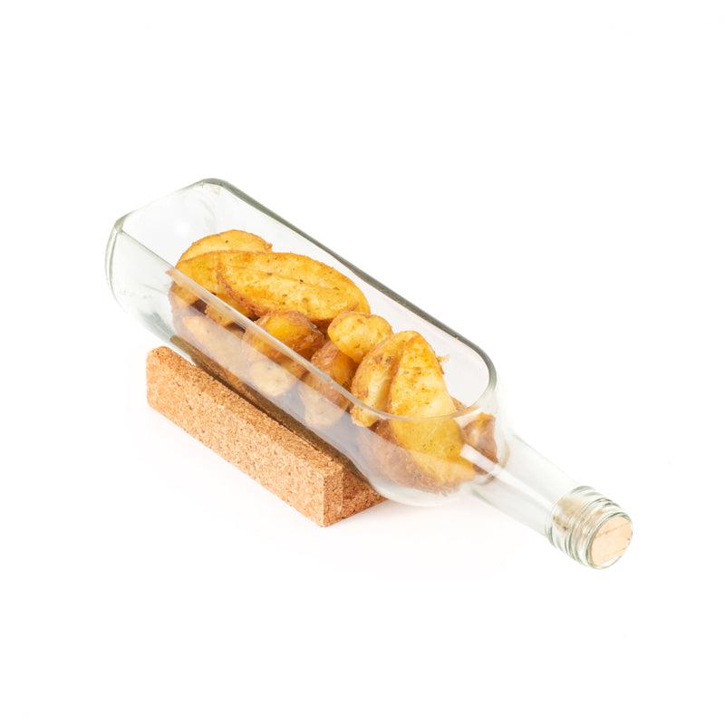 Transparent Wine Bottle Serving Set