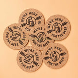 Beer Cork Coasters (Set of 6)