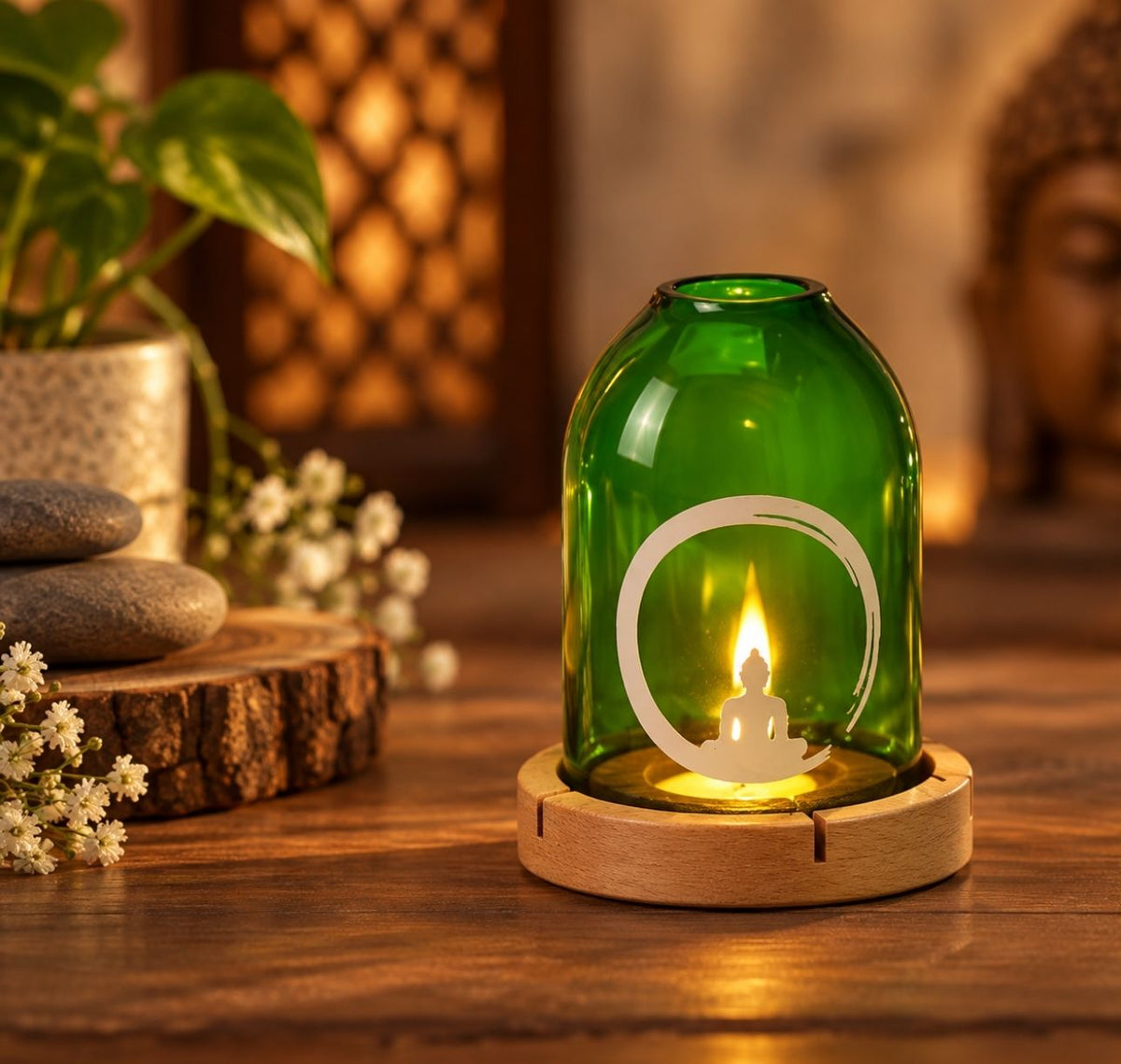 Buddha Tea Light Holder