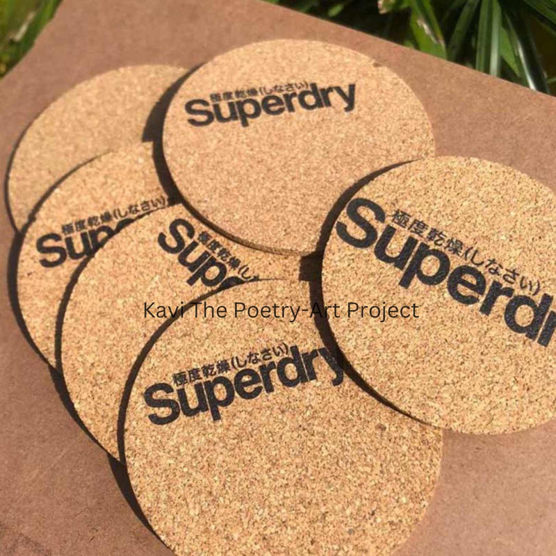 Customized Cork Coasters ( 50 pcs)