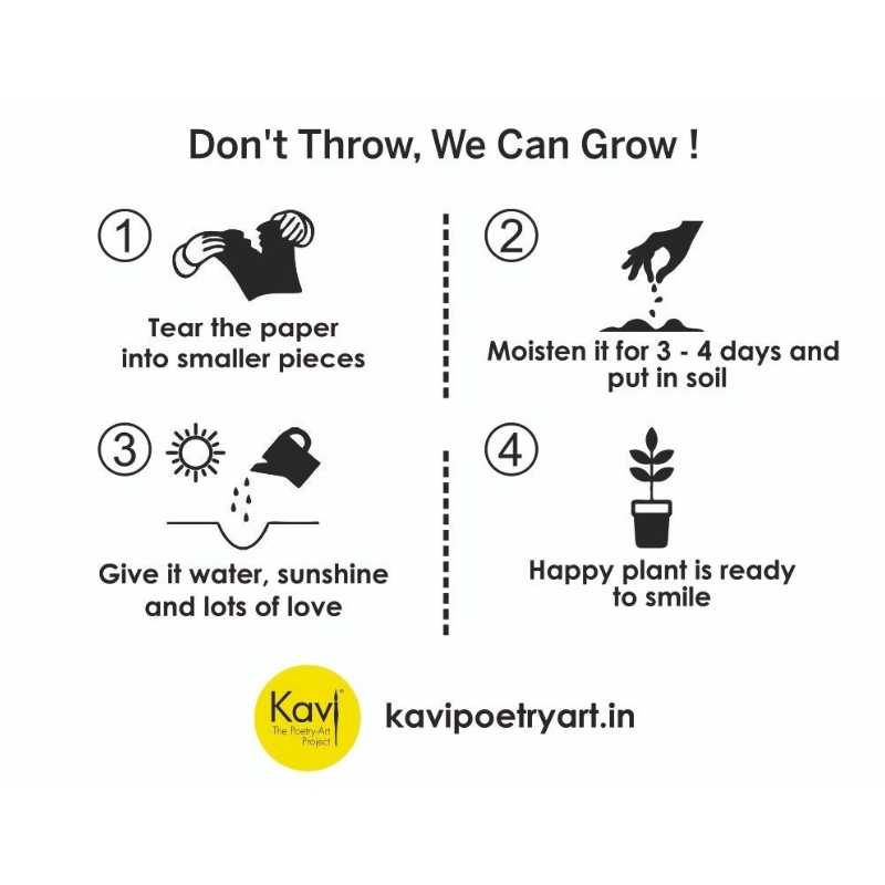 Best Wishes Plantable Cards With Envelopes (Set of 12)