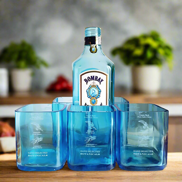 Kavi Bombay Sapphire Glasses (Set of Six)