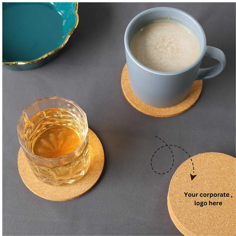 Customized Cork Coasters ( 50 pcs)