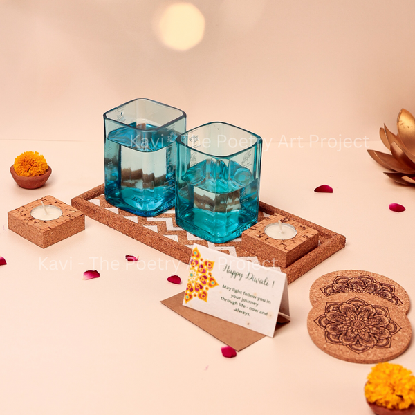 Bombay sapphire diwali gift set