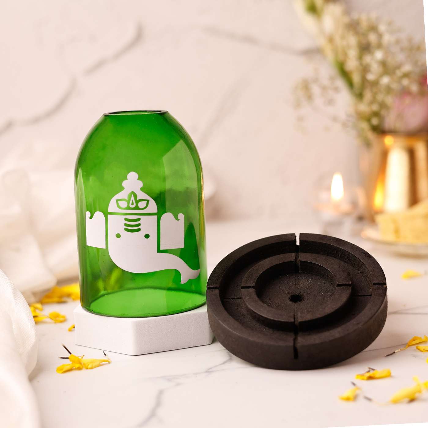 Eco friendly Ganesha Tea Light Holder