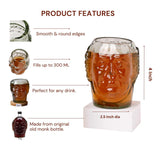 Small Old Monk Face Glasses 300ML (Set of 2)