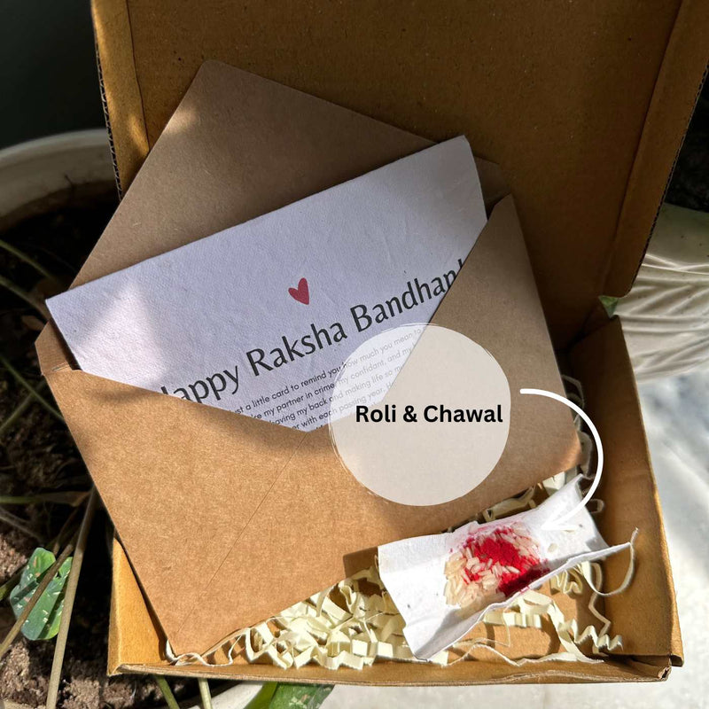 Plantable Seed Rakhi With Card