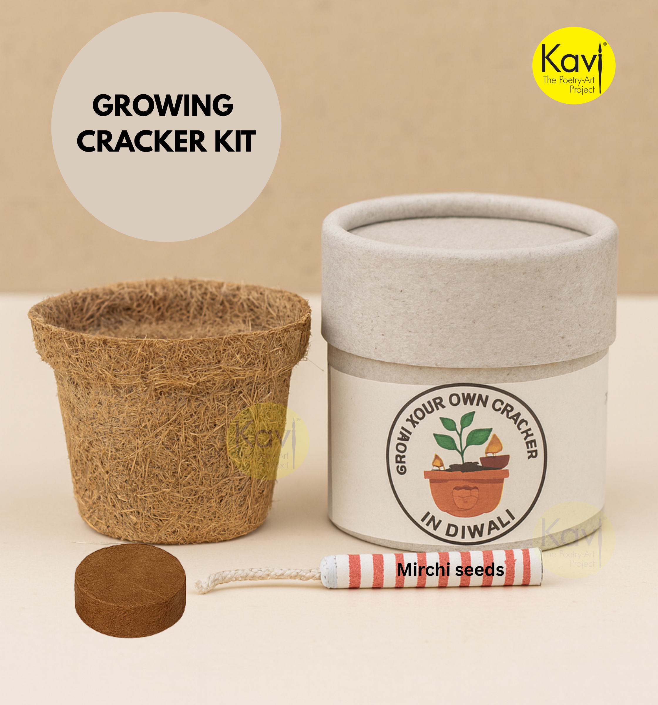 Diwali Seed Pataka GIY Kit