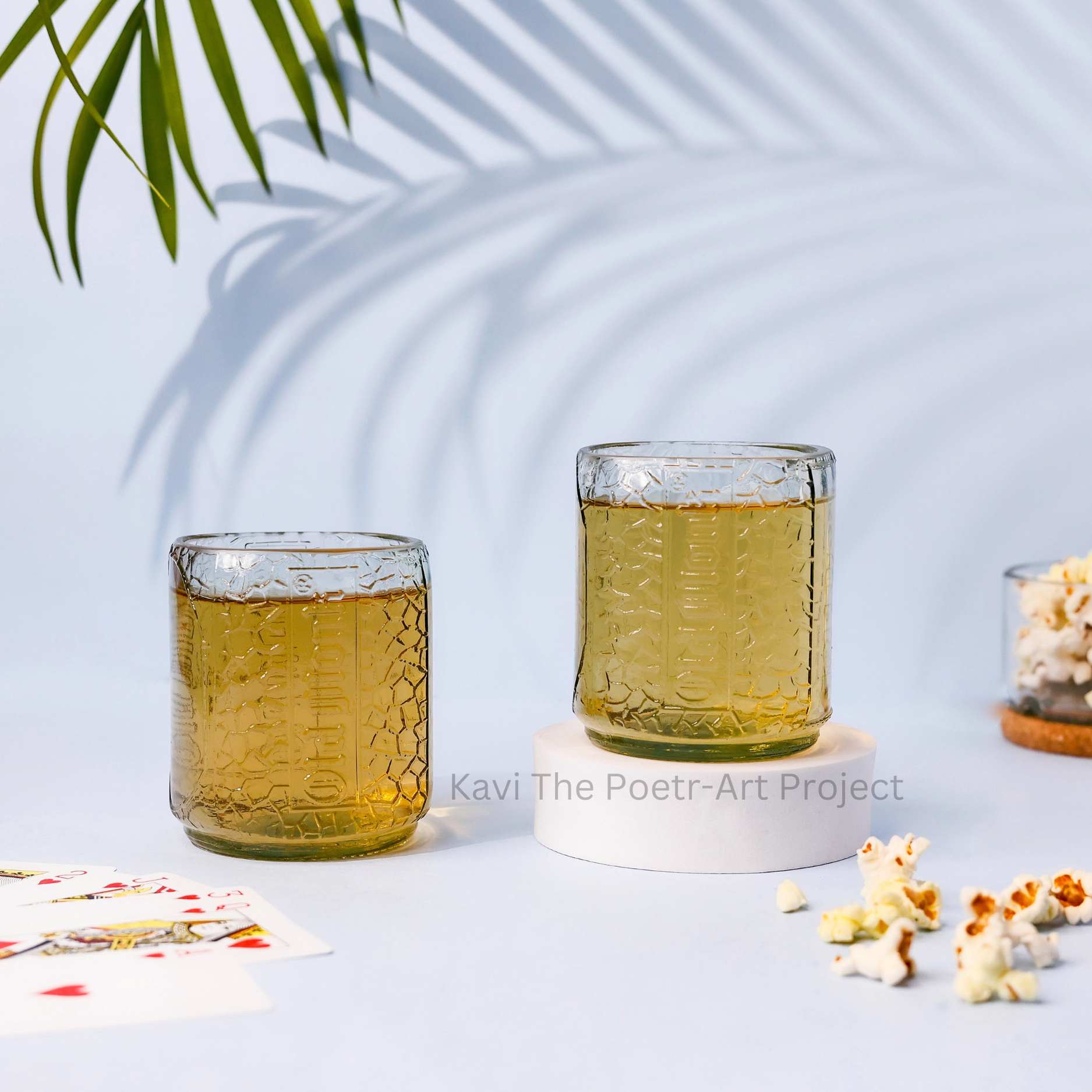 Old Monk Small Glasses 300ml (Set of Two)