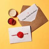 Plantable Seed Rakhi With Card