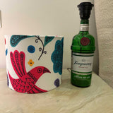 Upcycled Tanqueray Bottle Shade Lamp