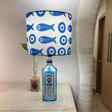 Bombay Sapphire Bottle Shade Lamp