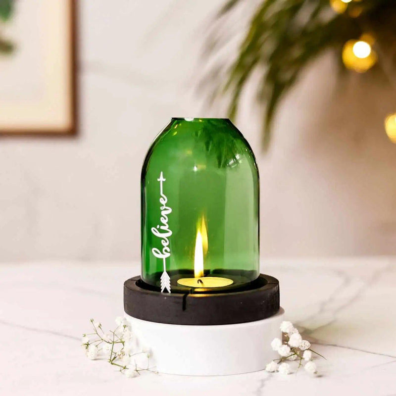 🎁 Eco Friendly Believe Tea Light Holder (100% off)