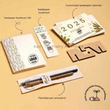 Customised Plantable Seed Paper Calendar Kit